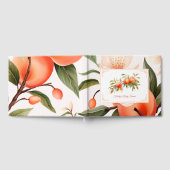 Peach Fuzz Baby Dusche Gästebuch (Voll)