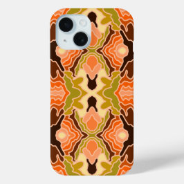 Peach Fuzz Boho Shabby Chic Geometrie Abstrakte Ku Case-Mate iPhone Hülle