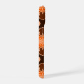 Peach Fuzz Boho Shabby Chic Geometrie Abstrakte Ku iPhone 15 Hülle (Rechte Seite)