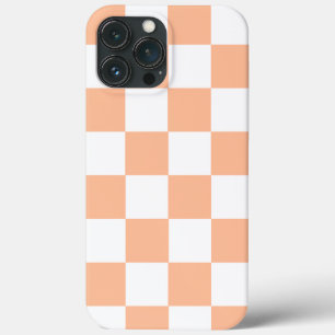Peach Fuzz Checkered Gingham Pattern Case-Mate iPhone Hülle