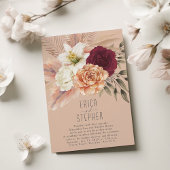 Peach Fuzz Empfang-only Einladung