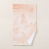 Peach Fuzz Forest Dream #1 #wall #decor #art Badhandtuch Set (Handtuch)