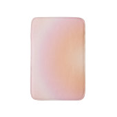 Peach Fuzz Gradient Badematte (Vorderseite Vertikal)