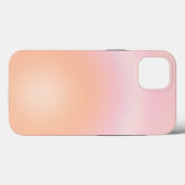 Peach Fuzz Gradient Case-Mate iPhone Hülle (Rückseite (Horizontal))