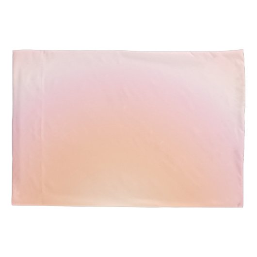 Peach Fuzz Gradient Kissenbezug (Rückseite)