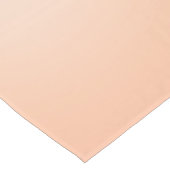 Peach Fuzz Gradient Kurzer Tischläufer (Ecke)