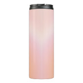 Peach Fuzz Gradient Thermosbecher (Rückseite)