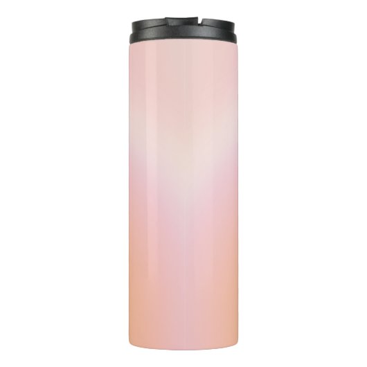 Peach Fuzz Gradient Thermosbecher (Rückseite)