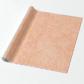 Peach Fuzz Imitats Leather Geschenkpapier (Ungerollt)
