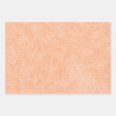 Peach Fuzz Imitats Leather Geschenkpapier Set (Vorderseite 2)