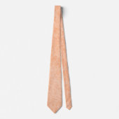 Peach Fuzz Imitats Leather Krawatte (Vorderseite)