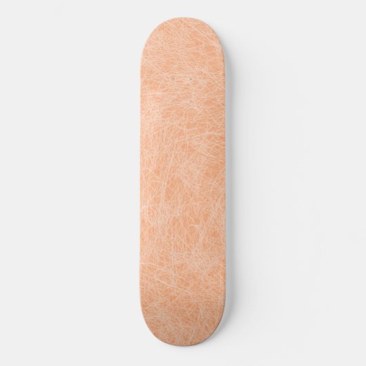 Peach Fuzz Imitats Leather Skateboard (Vorderseite)