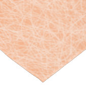 Peach Fuzz Imitats Leather Tischdecke (Schrägansicht)