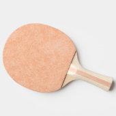Peach Fuzz Imitats Leather Tischtennis Schläger (Seitenansicht)