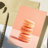 Peach Fuzz, Macaroons, Postüberqueren Postkarte