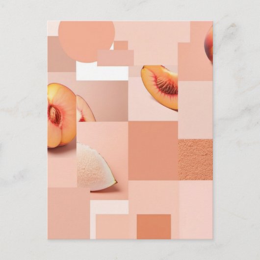 Peach Fuzz, Postüberqueren Postkarte (Vorderseite)