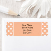 Peach Fuzz Punkt Rücksendeadresse (Insitu)