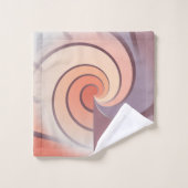 Peach fuzz seashell badhandtuch set (Waschlappen)