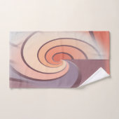 Peach fuzz seashell badhandtuch set (Handtuch)