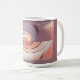 Peach fuzz seashell kaffeetasse