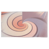 Peach fuzz seashell kissenbezug (Vorderseite-Links)