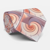 Peach fuzz seashell krawatte (Gerollt)