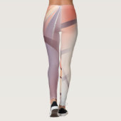Peach fuzz seashell leggings (Rückseite)