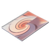 Peach fuzz seashell notizblock (Linke Seite)