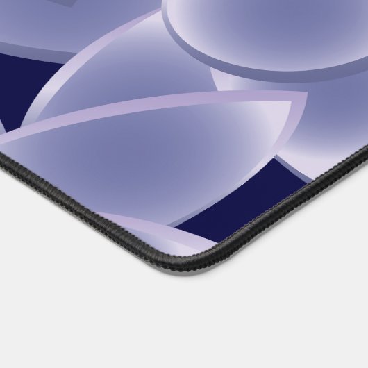 Peach fuzz seashell schreibtischunterlage (Ecke)