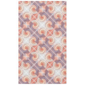Peach fuzz seashell tischdecke (Vorderseite)