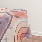 Peach fuzz seashell tischdecke (Beispiel)