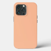 Peach Fuzz Solid Case-Mate iPhone Hülle (Rückseite)