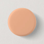 Peach Fuzz Solid Color Button (Vorderseite)