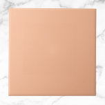 Peach Fuzz Solid Color Fliese<br><div class="desc">Peach Fuzz Solid Color</div>