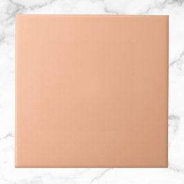 Peach Fuzz Solid Color Fliese