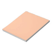 Peach Fuzz Solid Color Notizblock (Rotiert)