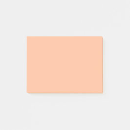 Peach Fuzz Solid Color Post-it Klebezettel