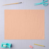 Peach Fuzz Solid Color Seidenpapier (Basteln)