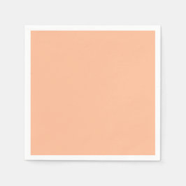 Peach Fuzz Solid Color Serviette