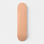 Peach Fuzz Solid Color Skateboard (Vorne)