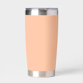 Peach Fuzz Solid Color Thermobecher
