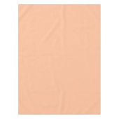 Peach Fuzz Solid Color Tischdecke (Vorderseite)