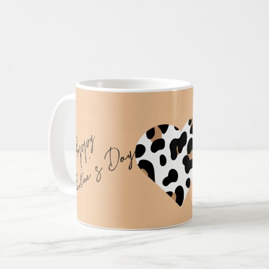 Peach Fuzz Valentine Tasse - Liebe (Vorderseite Links)