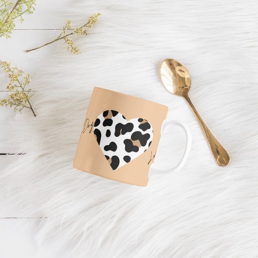 Peach Fuzz Valentine Tasse - Liebe