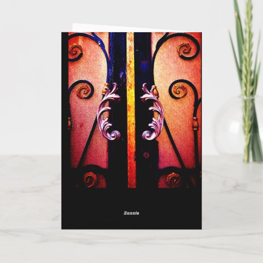 Peach Gate Karte (Rückseite)