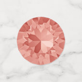 Peach Gems Confetti Konfetti (Klein Vorderseite)
