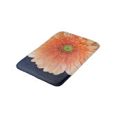 Peach Gerbera Badematte (Schrägansicht)