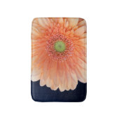 Peach Gerbera Badematte (Vorderseite Vertikal)