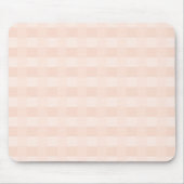 Peach Gingham Kariert Pattern Mouse Pad Mousepad (Vorne)