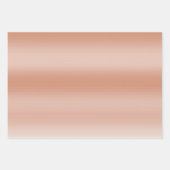 Peach Glitzer Leopard Animal Geschenkpapier Set (Vorderseite 2)